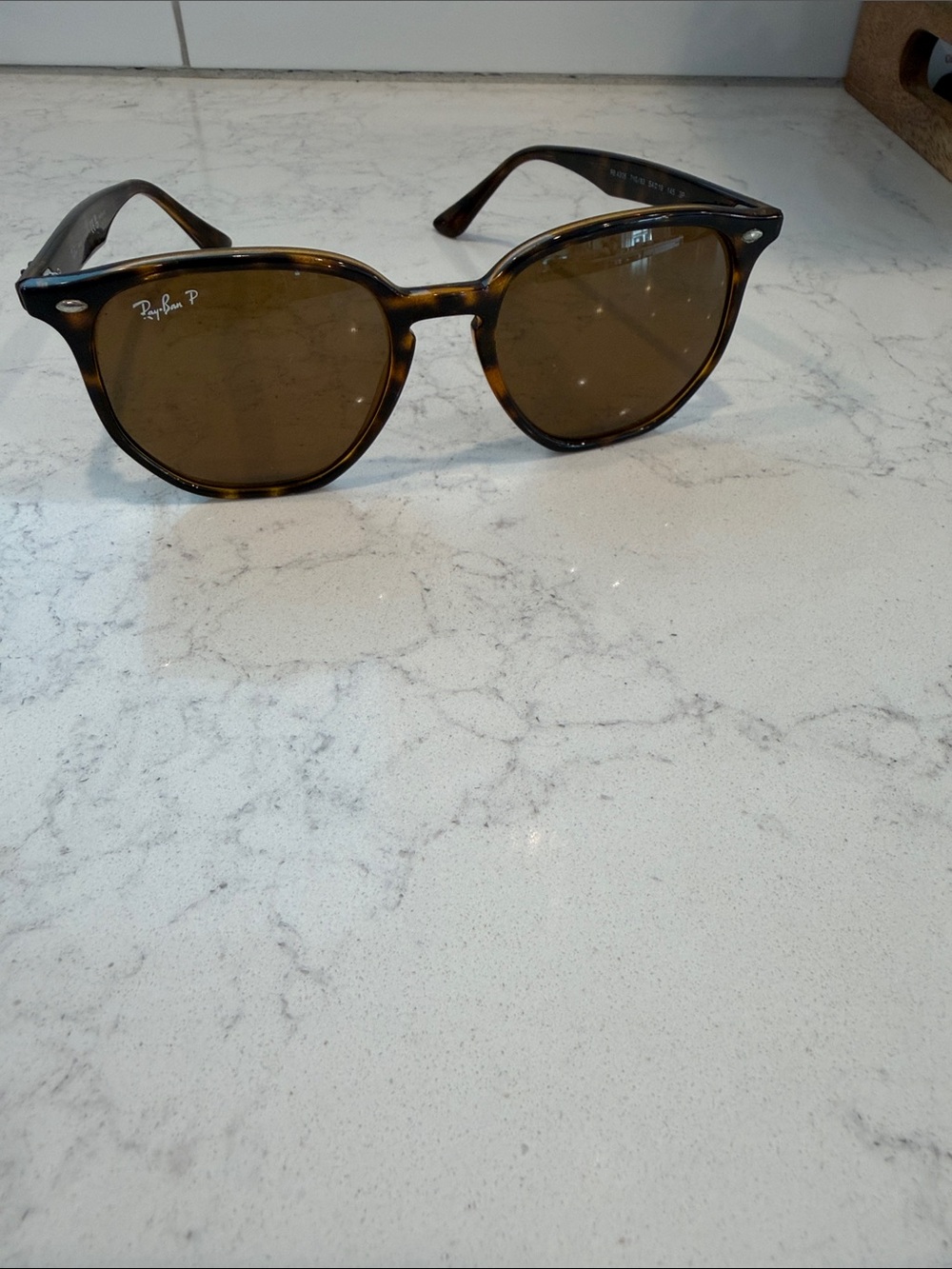 Ray-Ban Tortoise Frame with Brown Lenses Sunglasses